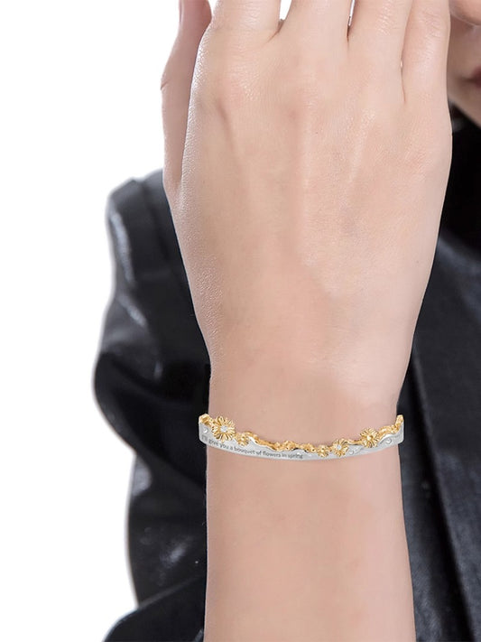 Pulsera de margaritas