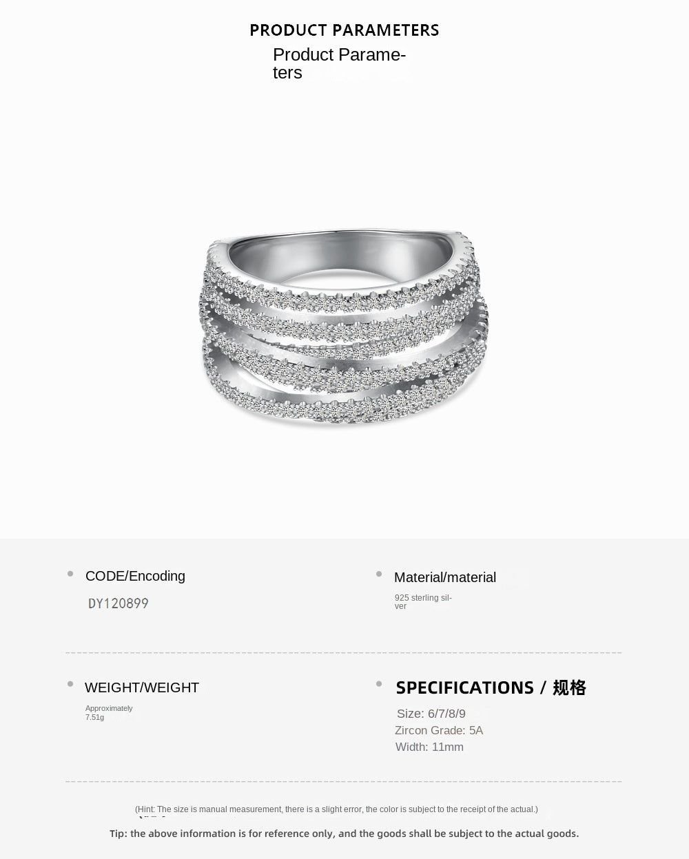 Anillo de diamantes en espiral moderno y personalizado.