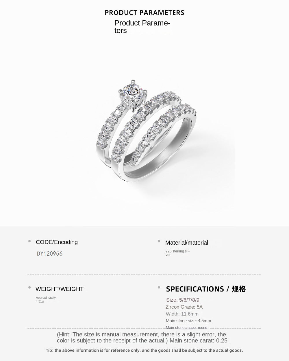 Anillo de diamantes en espiral moderno y personalizado.