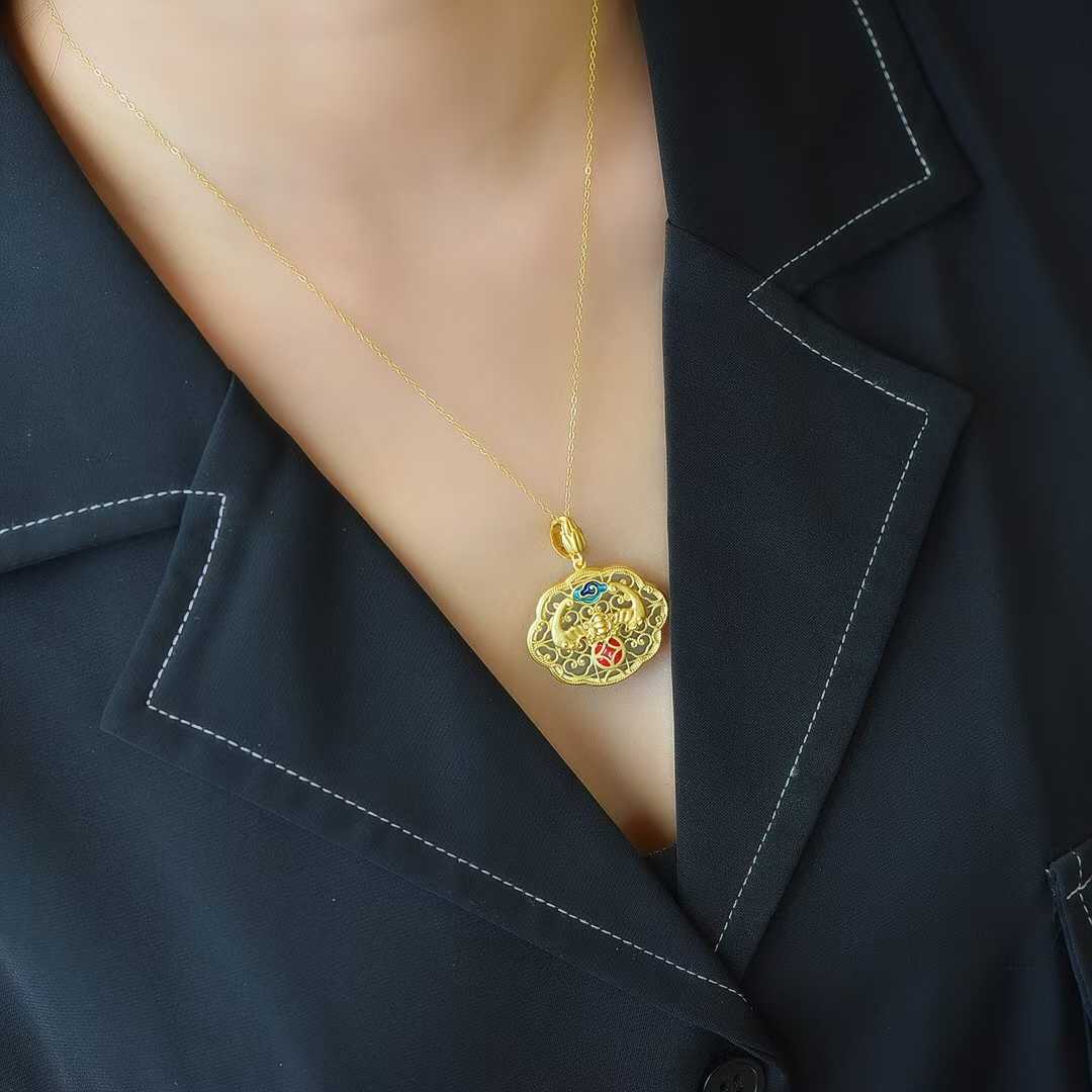 925 Silver Inlaid Nephrite "Where the Heart Belongs" Pendant