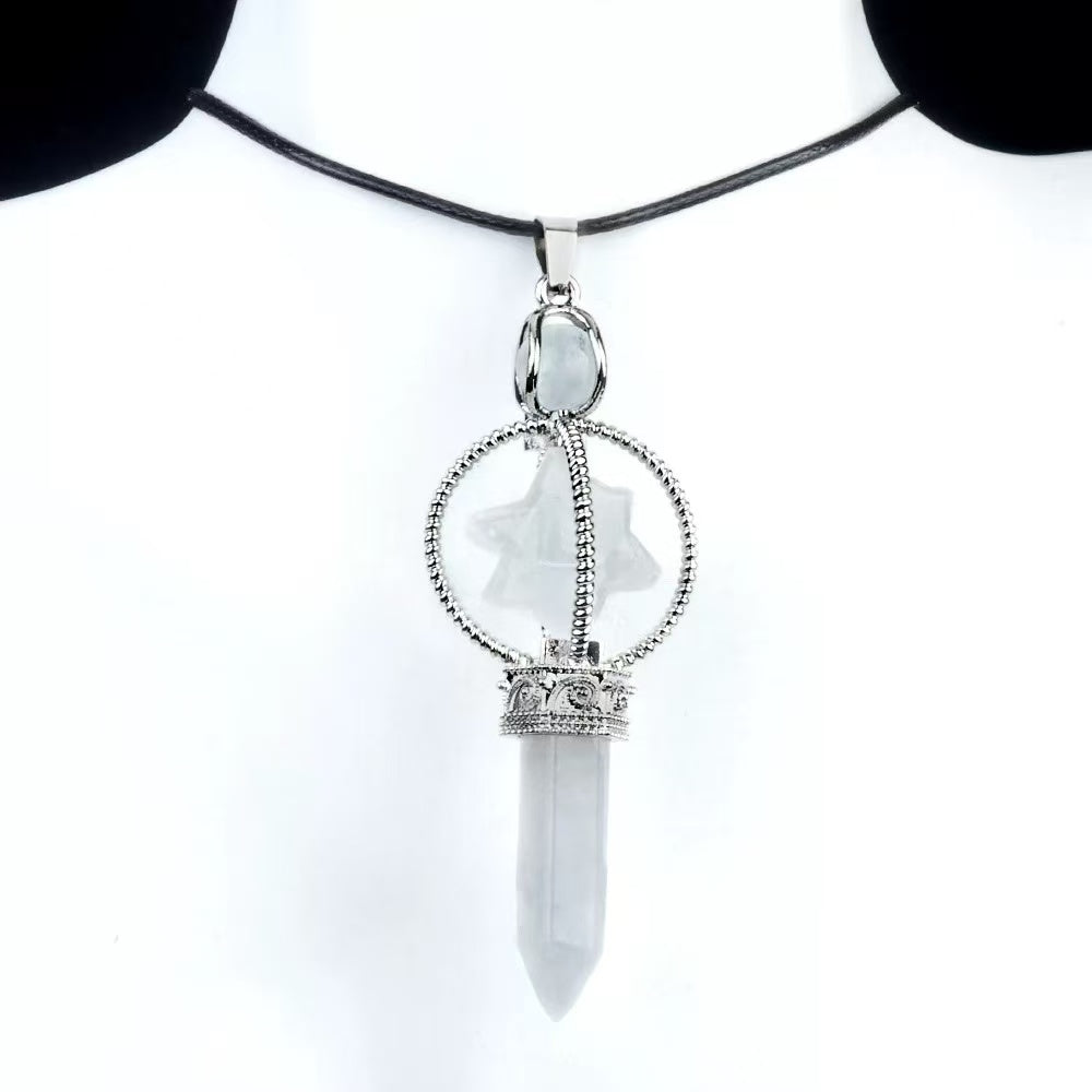 Rotating Octagonal Merkaba Pendant