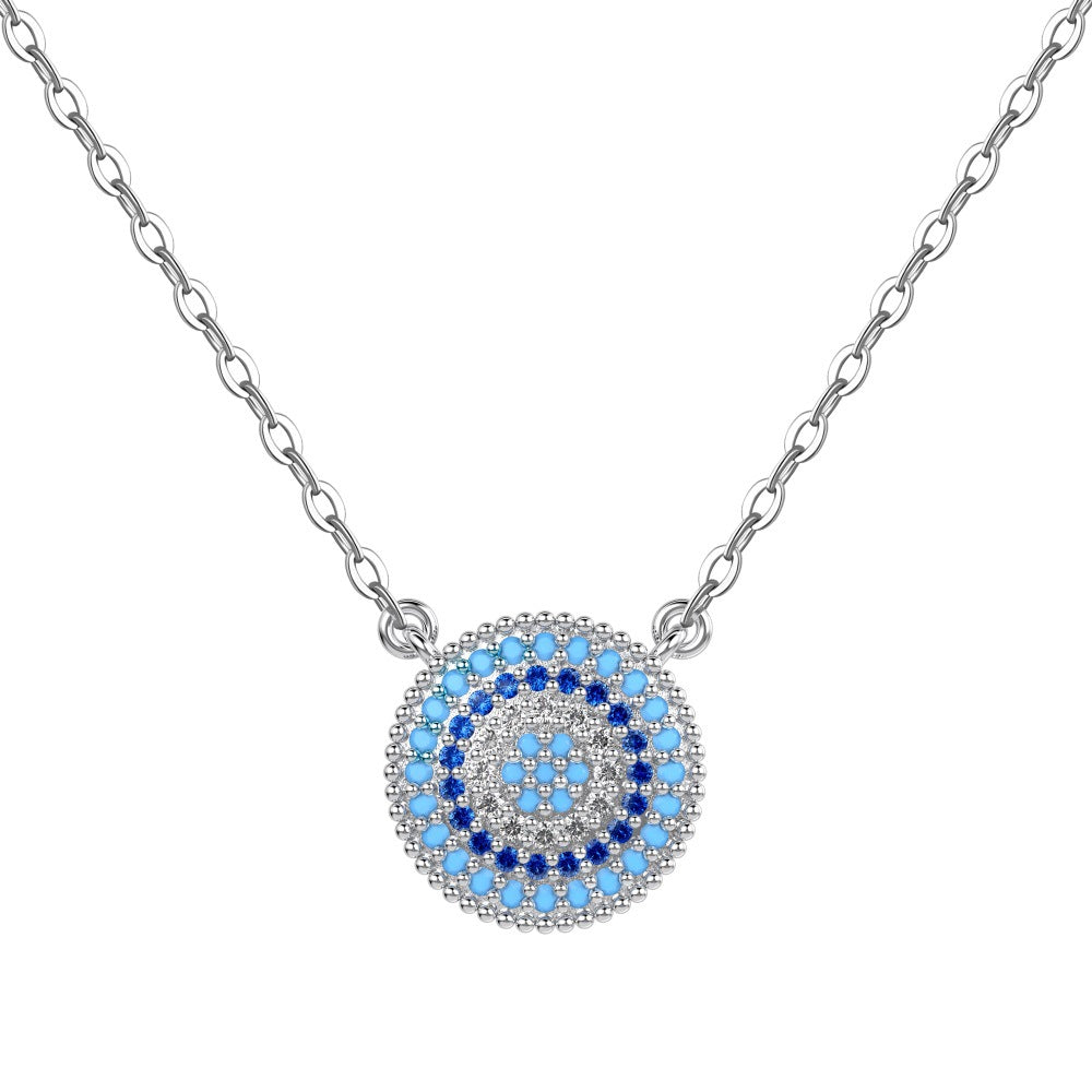 Collar con colgante de ojo del diablo