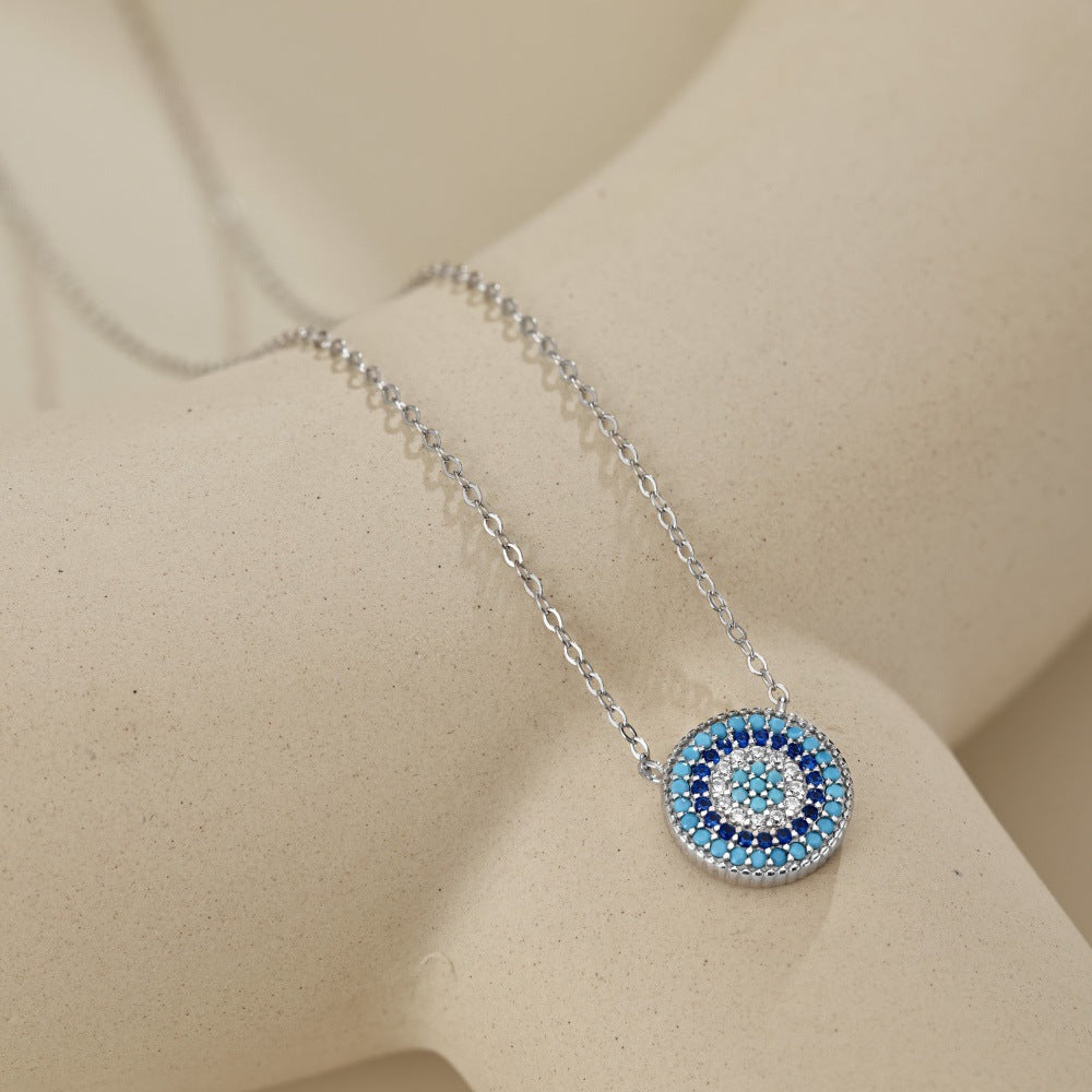Collar con colgante de ojo del diablo