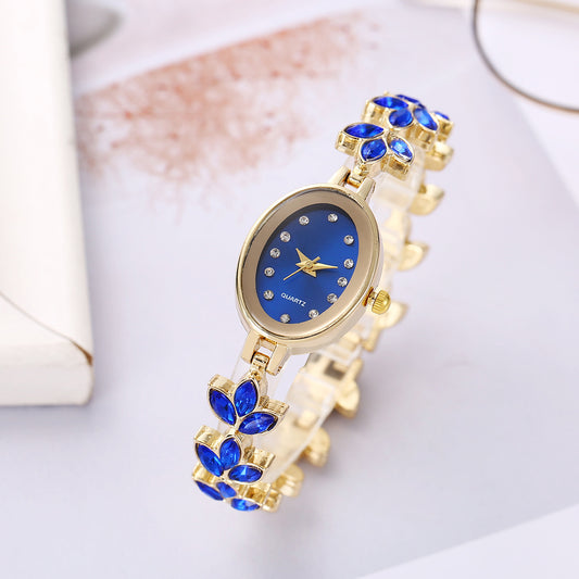 Crystal Clover Ladies Watch