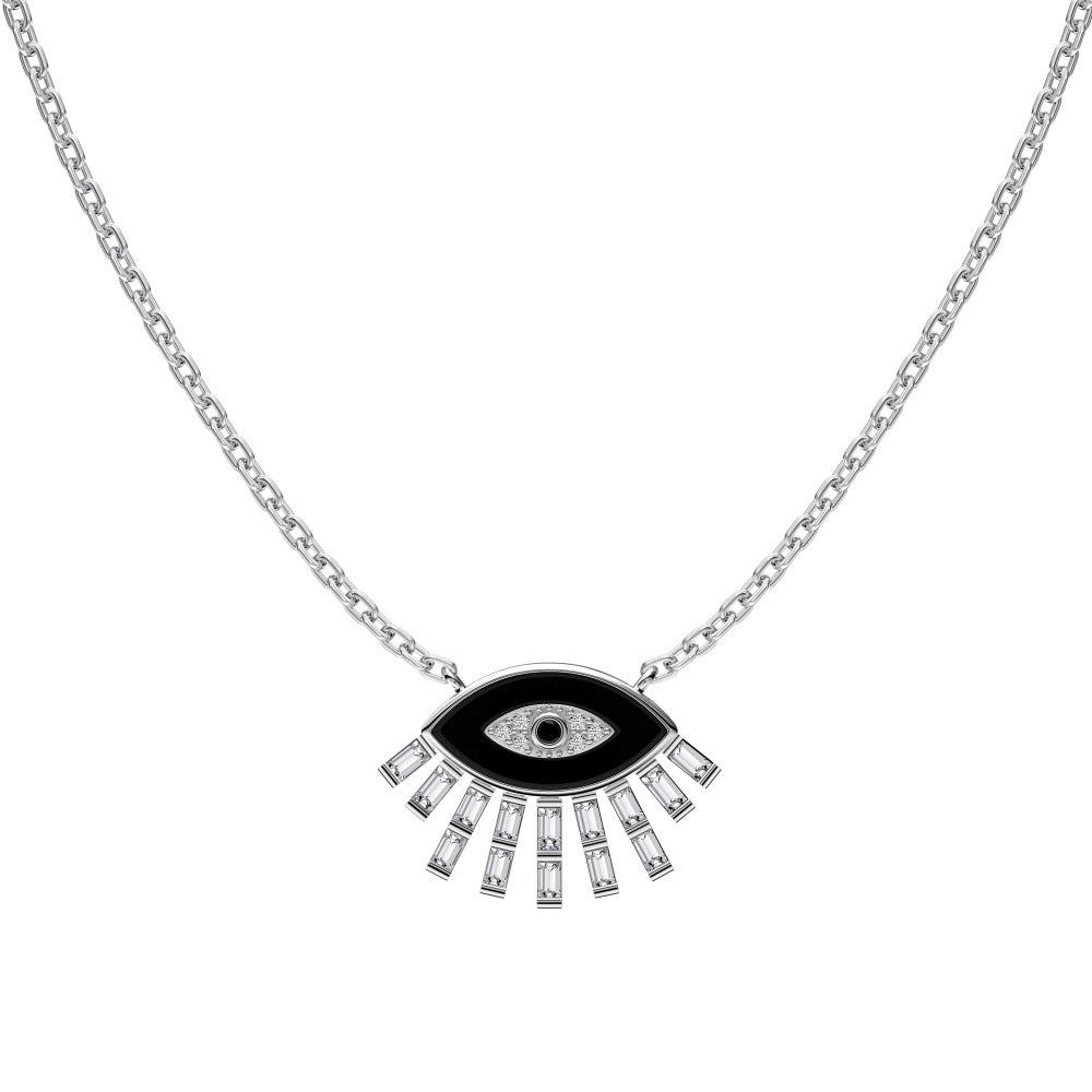 Collar de ojo de diablo moderno y personalizado