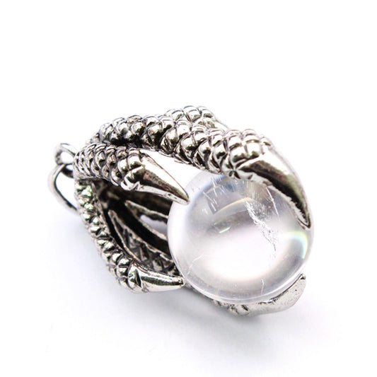 Vintage Medieval Dragon Claw Pendant