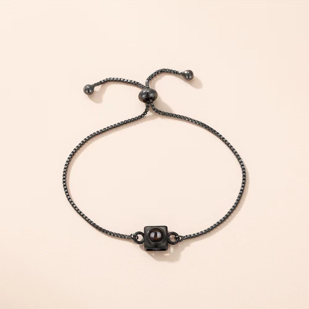 Pulsera con caja para proyector de fotos