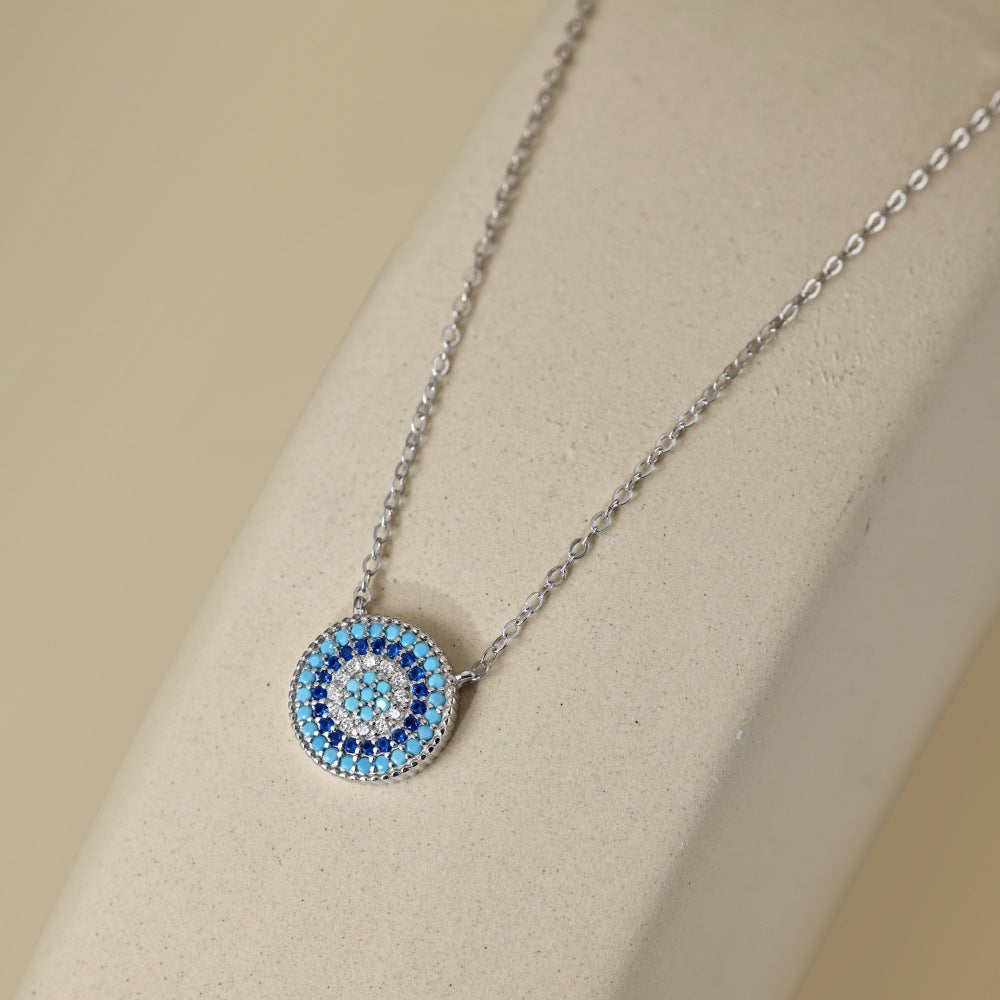 Collar con colgante de ojo del diablo