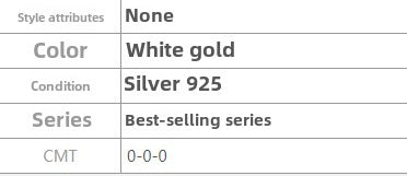 سوار من الفضة الإسترلينية مرصع بأحجار الزركون الفاخرة