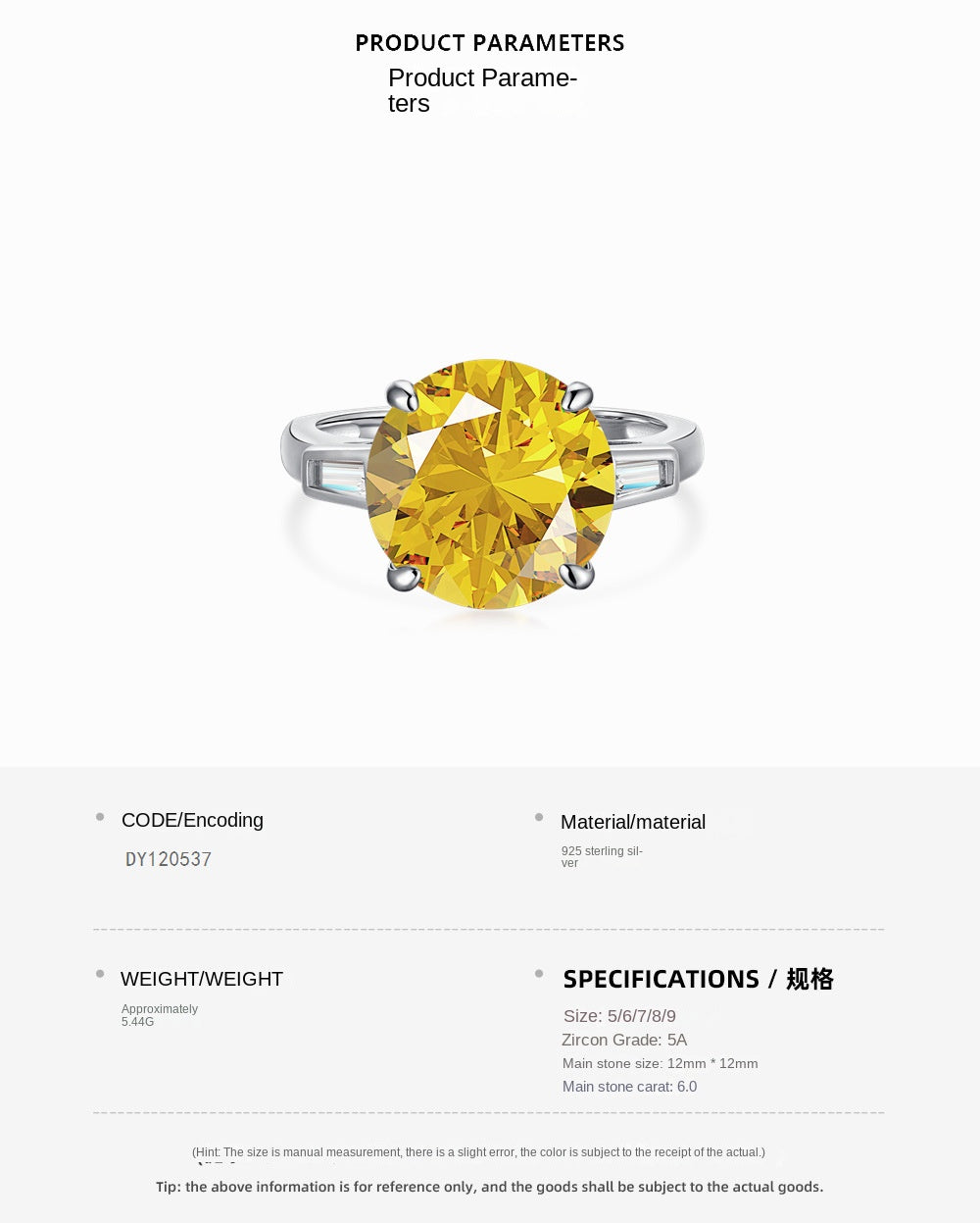 Anillo clásico de circonita con diamante de alto carbono y corte de flor de hielo brillante y noble