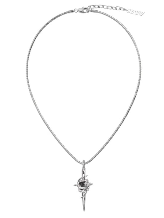 Collar con colgante de cruz