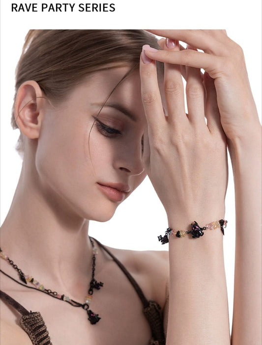 Pulsera fantasma de colores