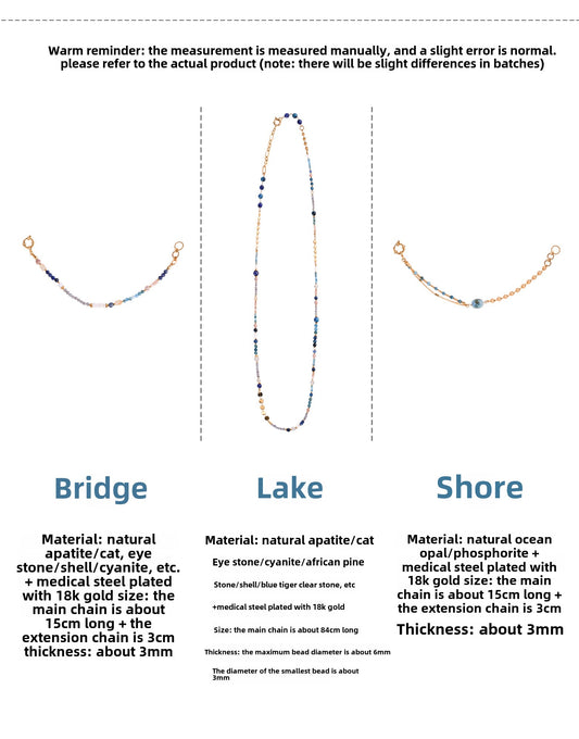 Pulsera junto al lago