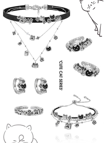 Cat doodle bracelet