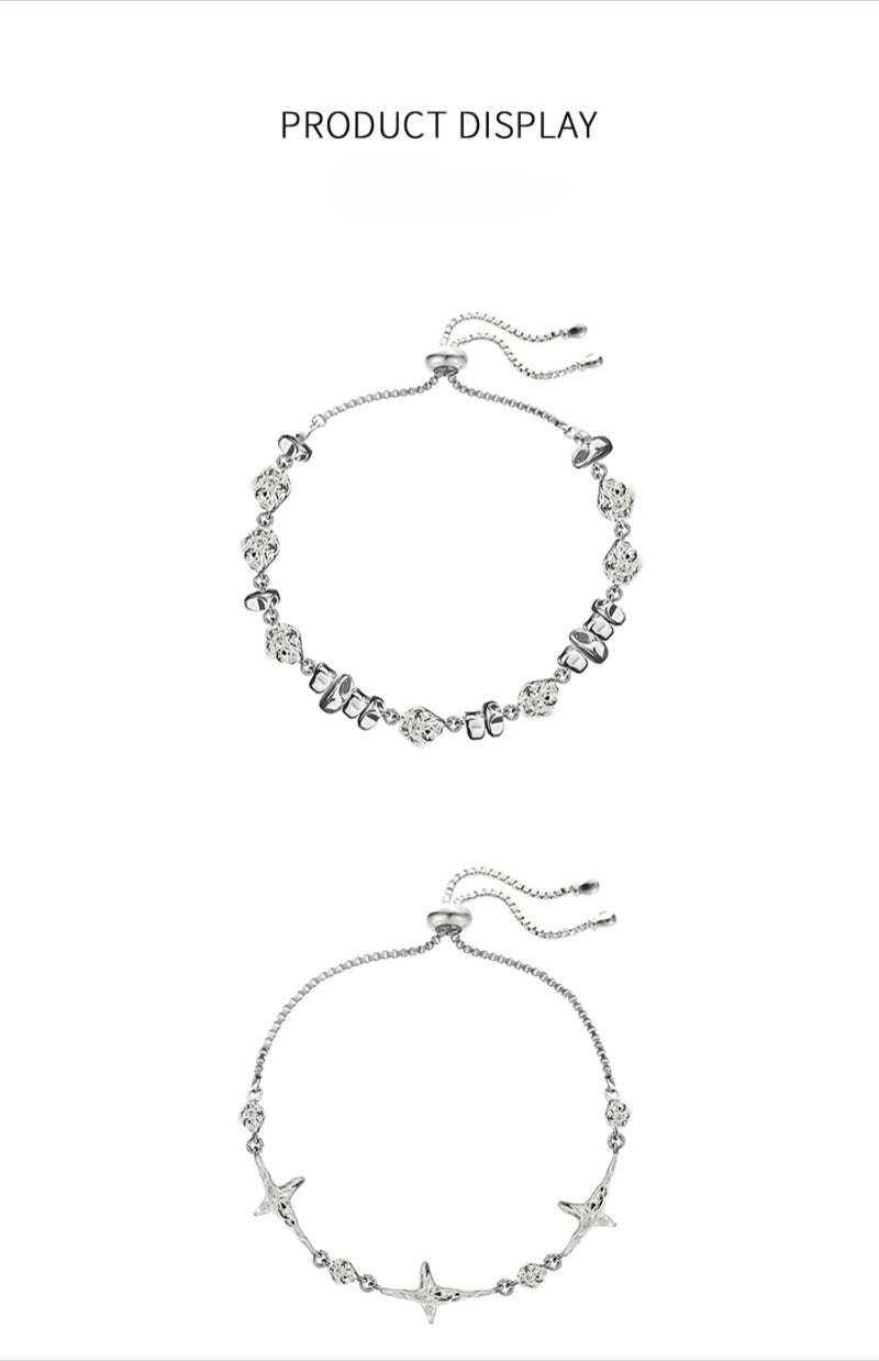 Pulsera de metal estilo europeo y americano. 