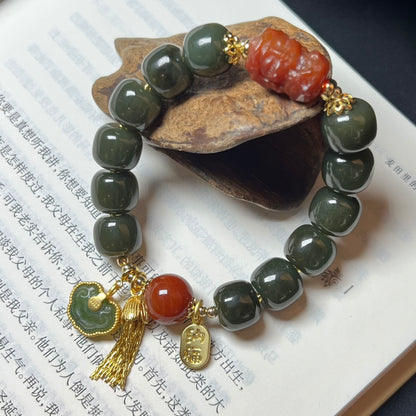 Pulsera Tara de jade hetiano