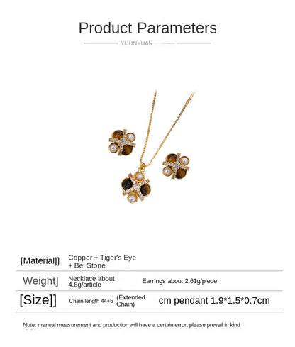 Collar de circonitas de lujo para mujer