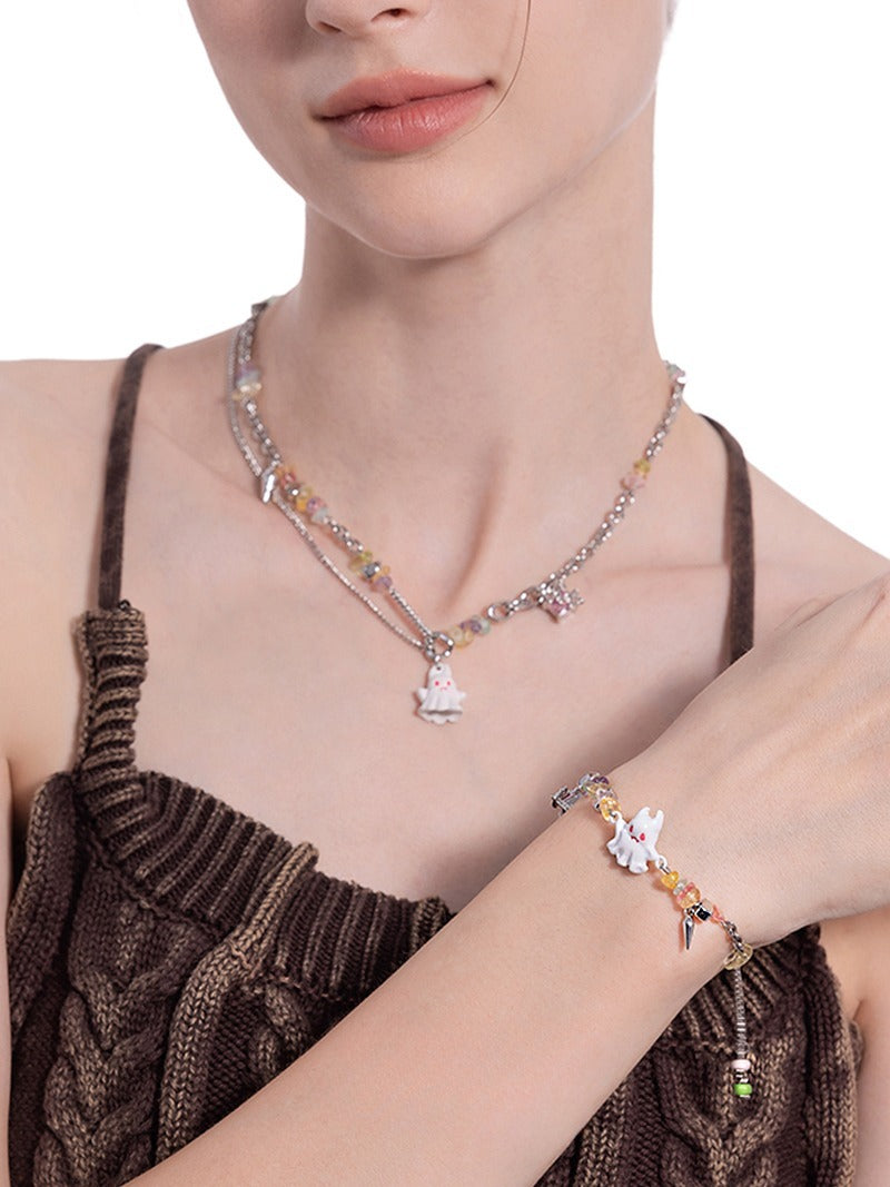 Pulsera fantasma de colores 