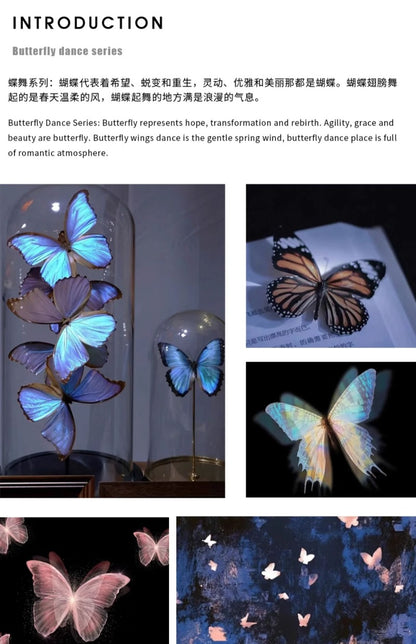 Retro pearl butterfly necklace
