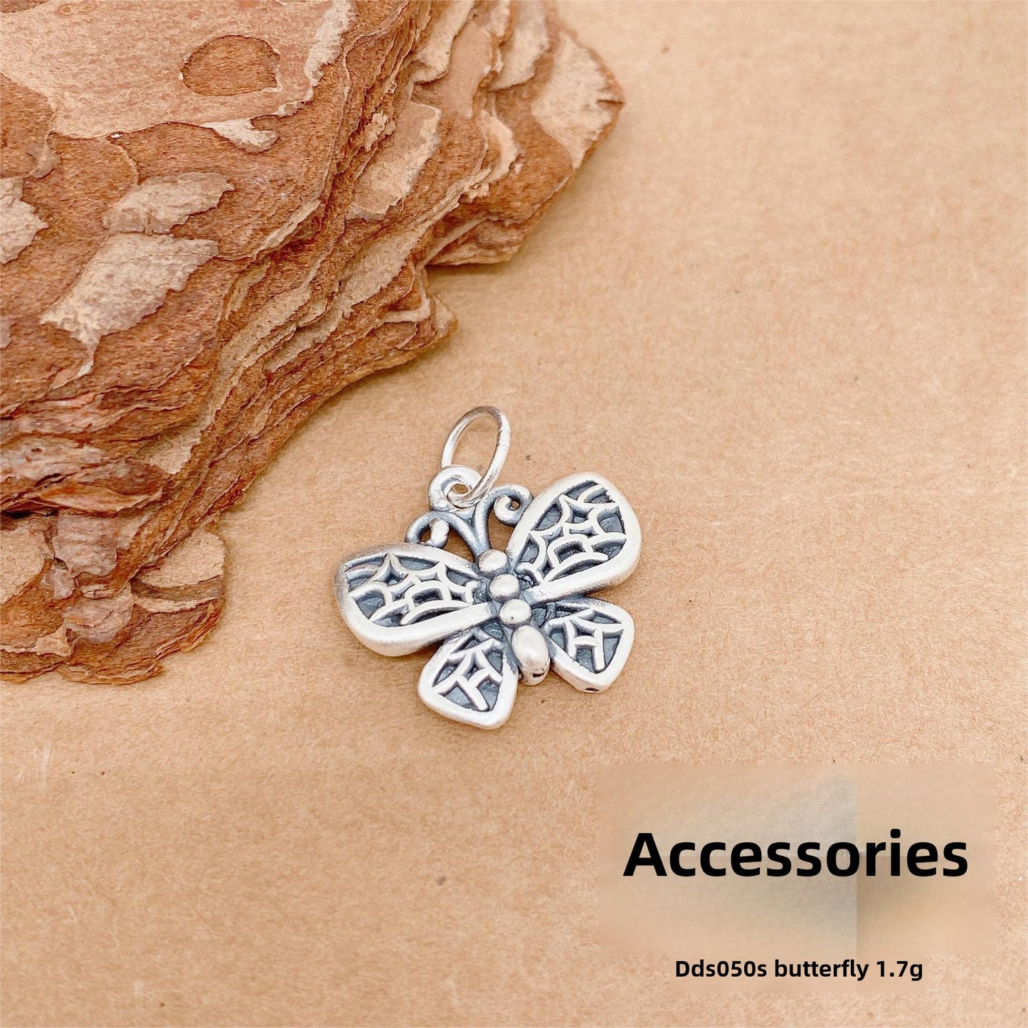 Accesorios colgantes de plata de ley tridimensionales personalizados