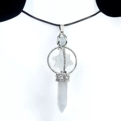 Rotating Octagonal Merkaba Pendant