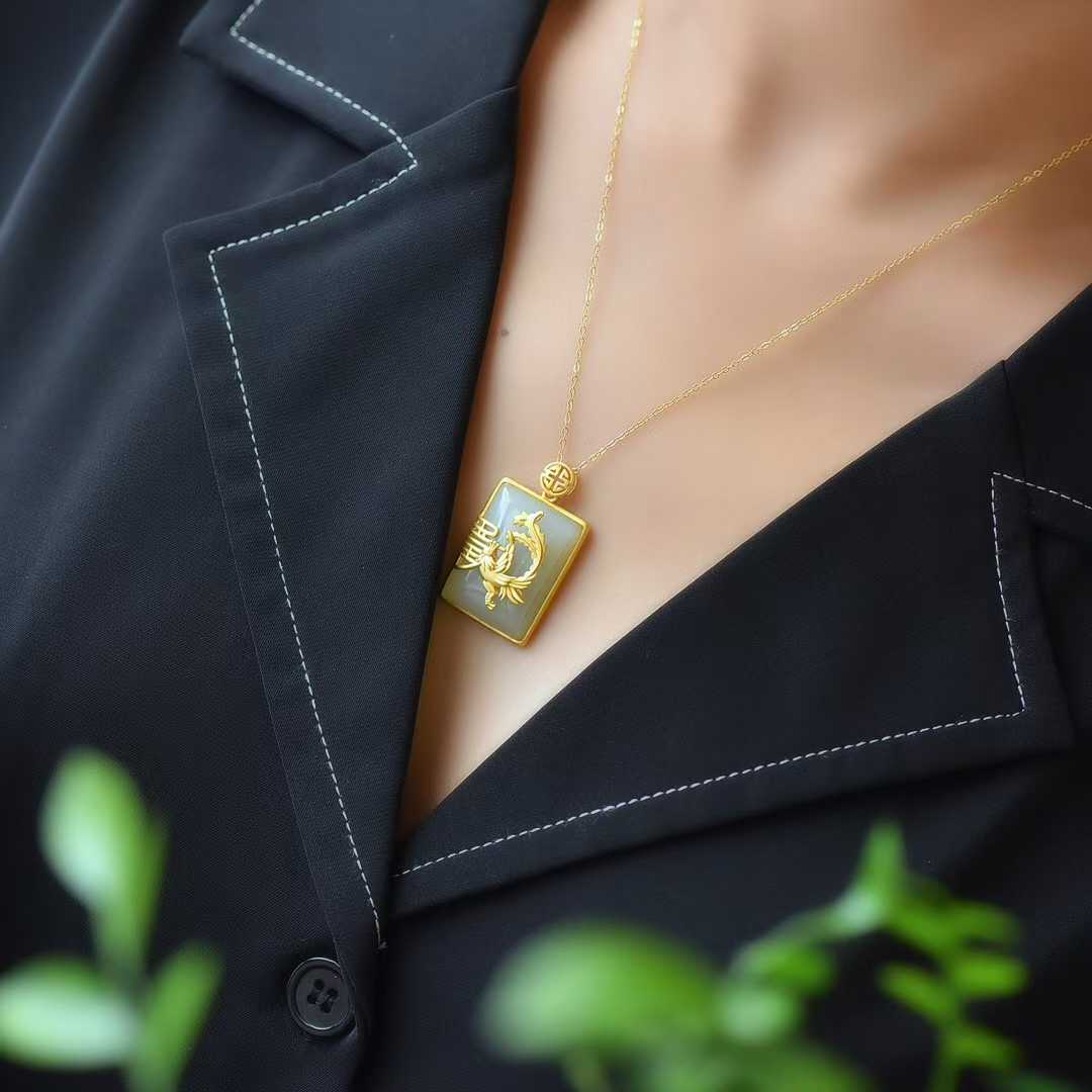 Dragon Plaque Pendant