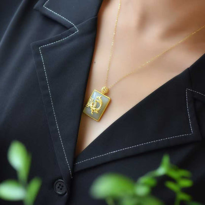 Dragon Plaque Pendant