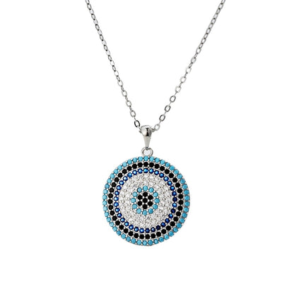 Collar de ojo de diablo moderno y único