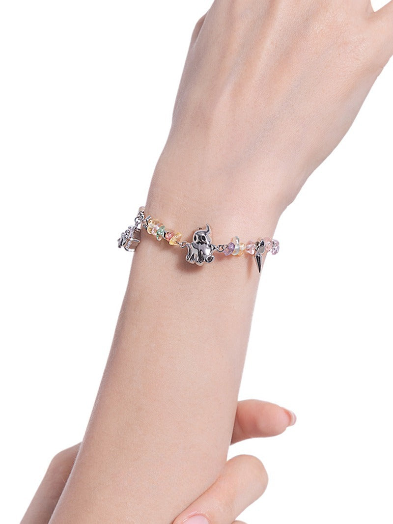 Pulsera fantasma de colores 