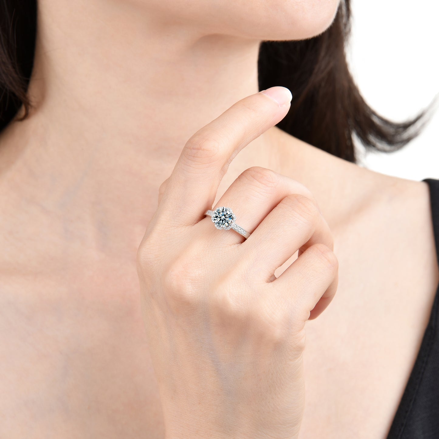Anillo de pétalos de princesa
