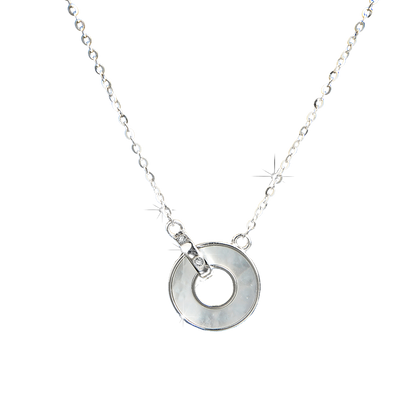 Collar colgante de moneda de cobre de estilo chino que trae riqueza y abundancia.