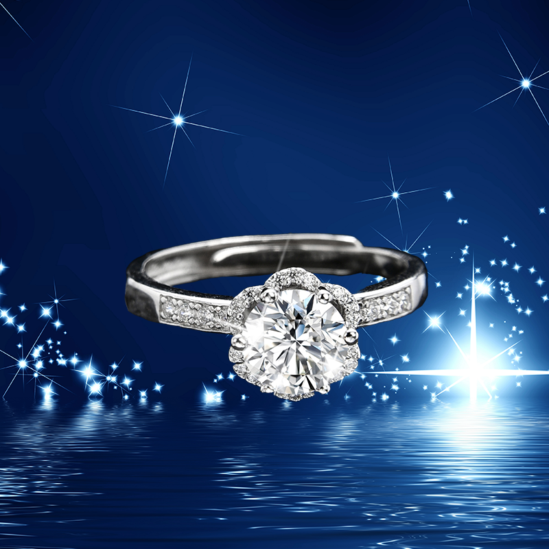 Anillo de pétalos de princesa