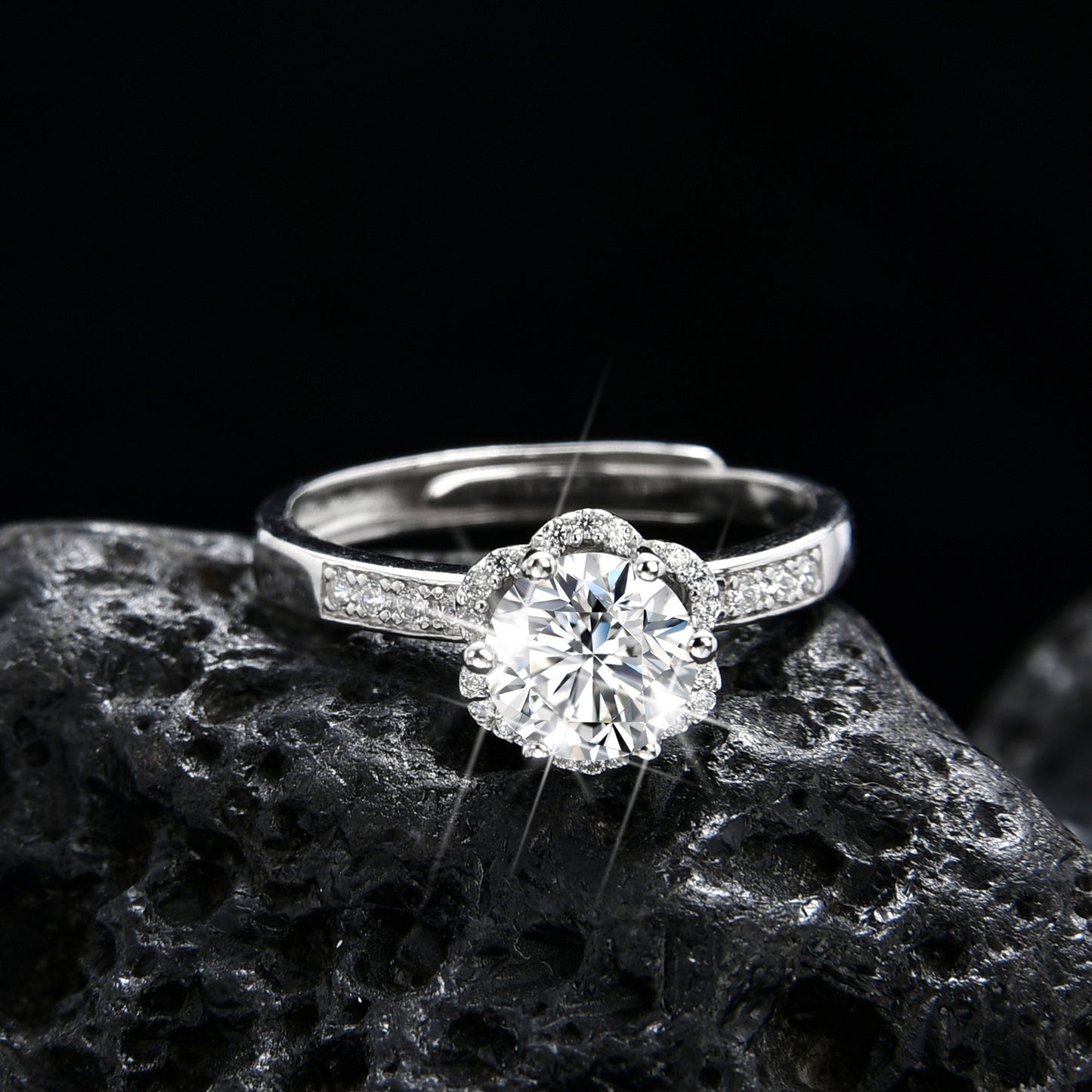 Anillo de pétalos de princesa