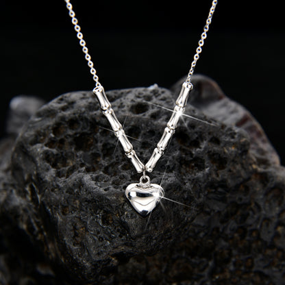 Collar de corazón - Joyería para mujer
