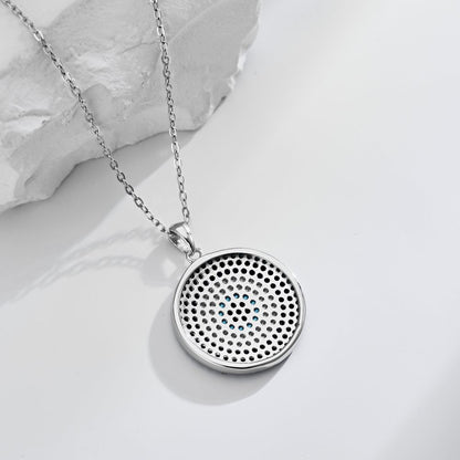 Collar de ojo de diablo moderno y único