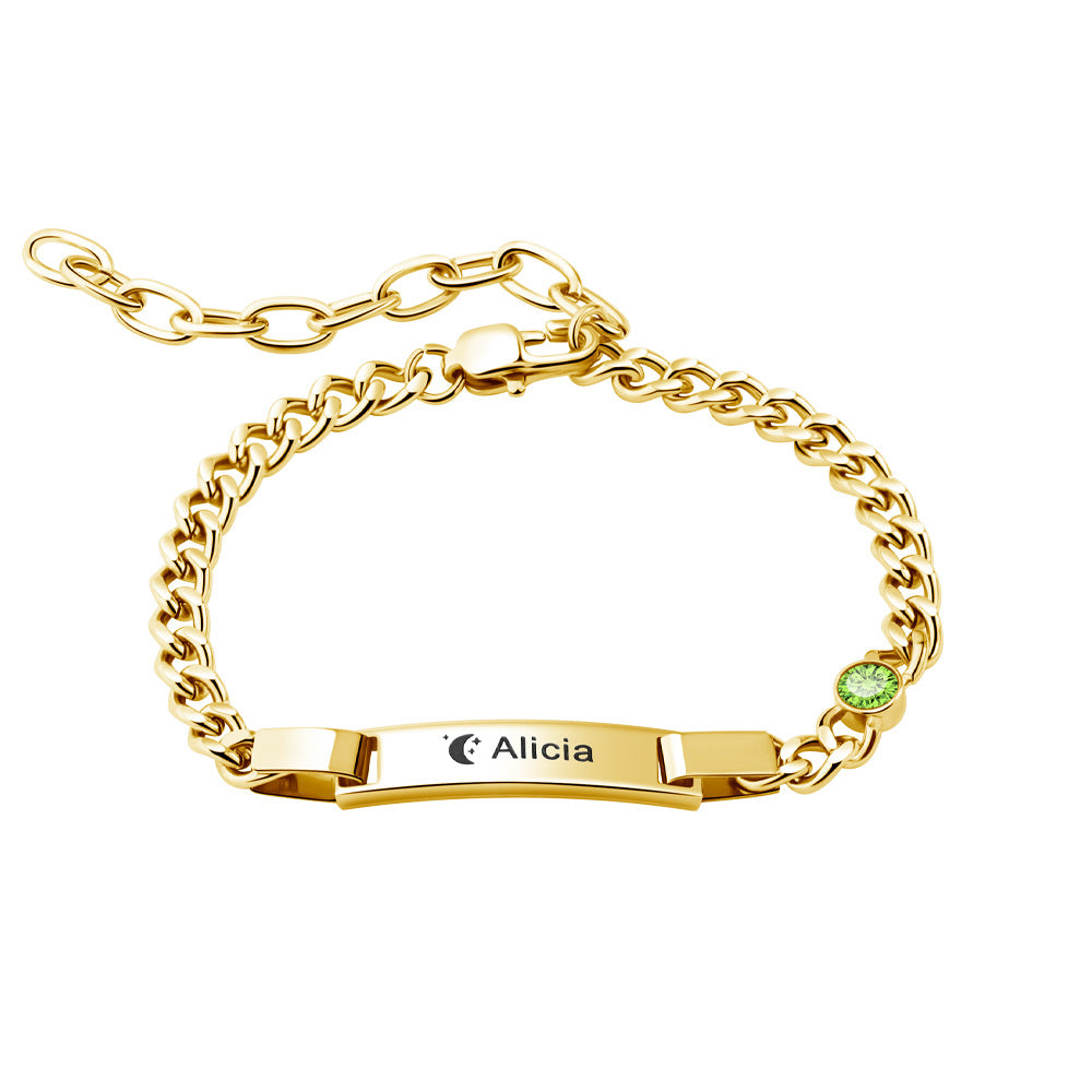 Birthstone jewelry in color