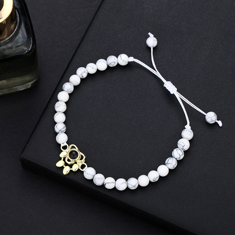 Photo Projection Dog Paw Bracelet
