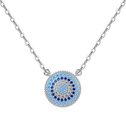 Collar con colgante de ojo del diablo