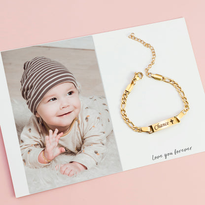 DIY personalized engraved children's bracelet