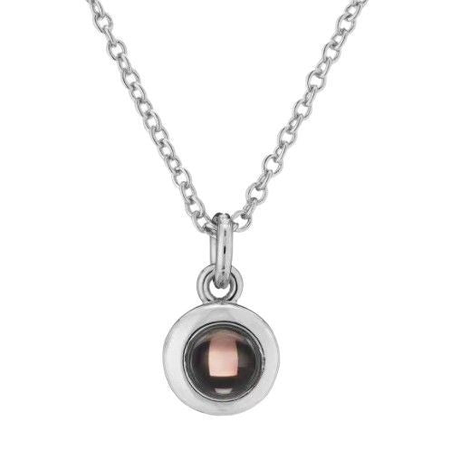 Photo Projection Round Necklace