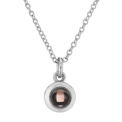 Photo Projection Round Necklace