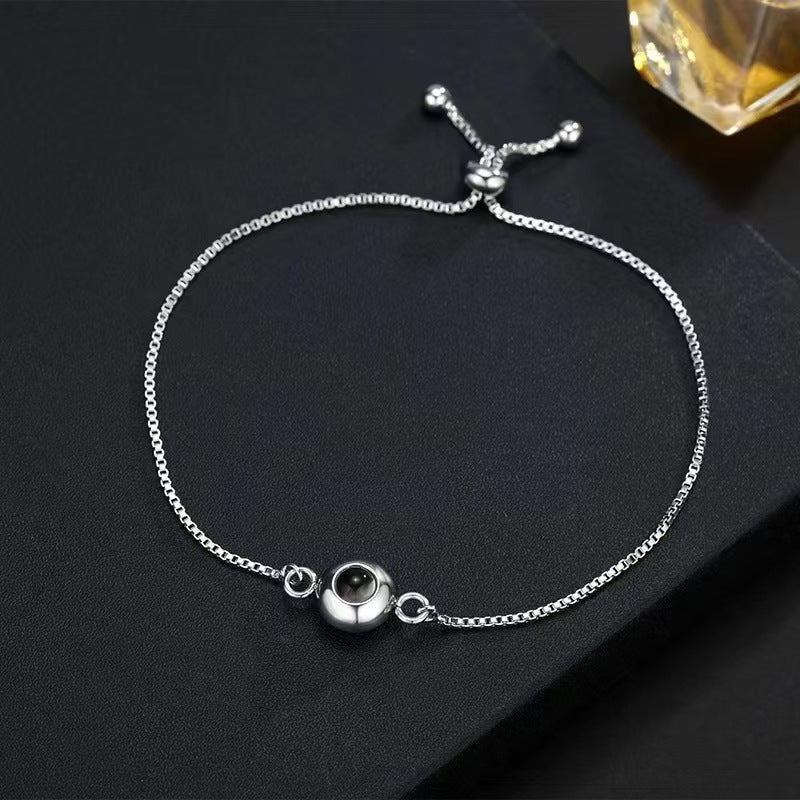 Photo projection personalized creative bracelet