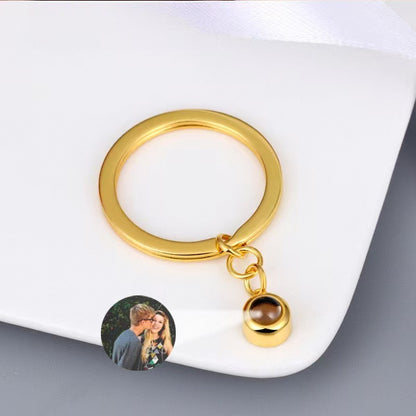 Photo Projection Round Necklace