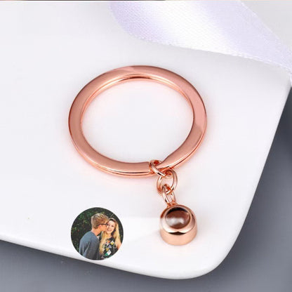 Photo Projection Round Necklace