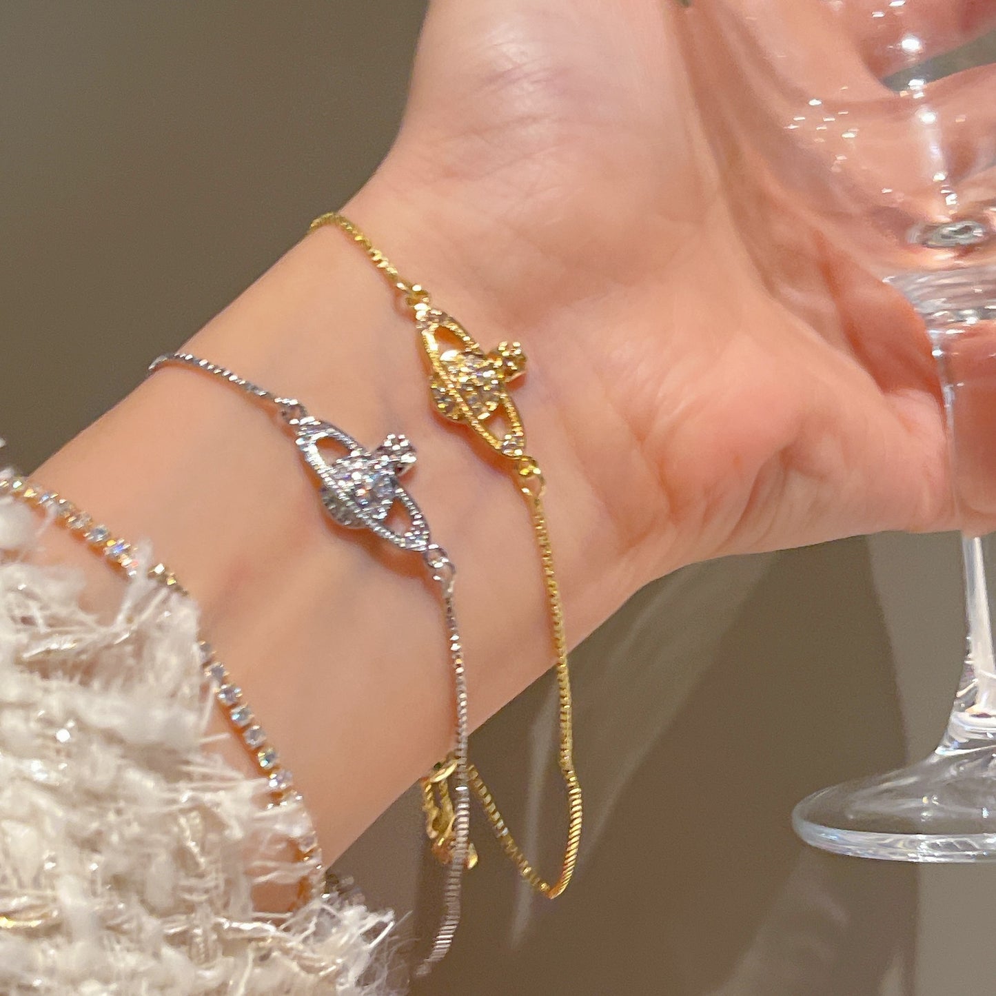 Zircon Planet Bracelet