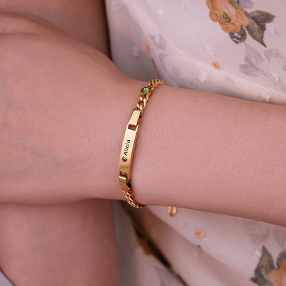Birthstone jewelry in color