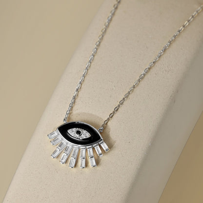 Collar de ojo de diablo moderno y personalizado