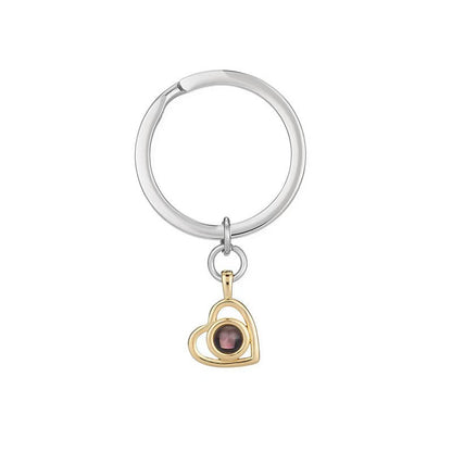 Photo Projection Heart Necklace