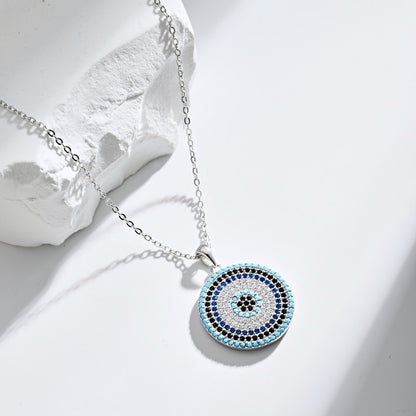 Collar de ojo de diablo moderno y único