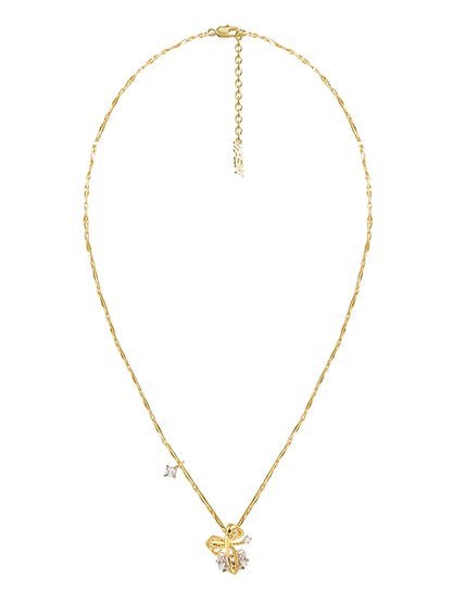 Bow tie necklace